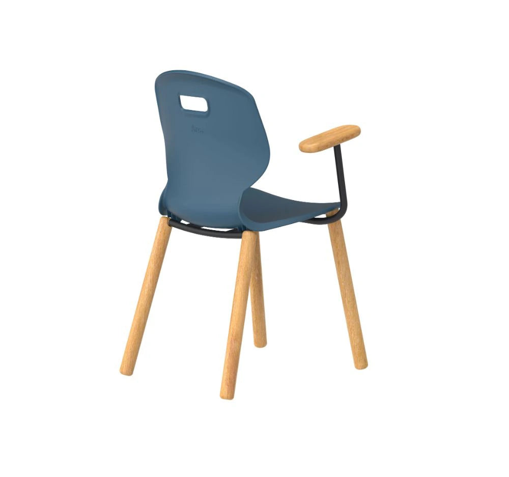 Titan Arc Wooden Four Leg Frame with Arms TA15_5SB 5