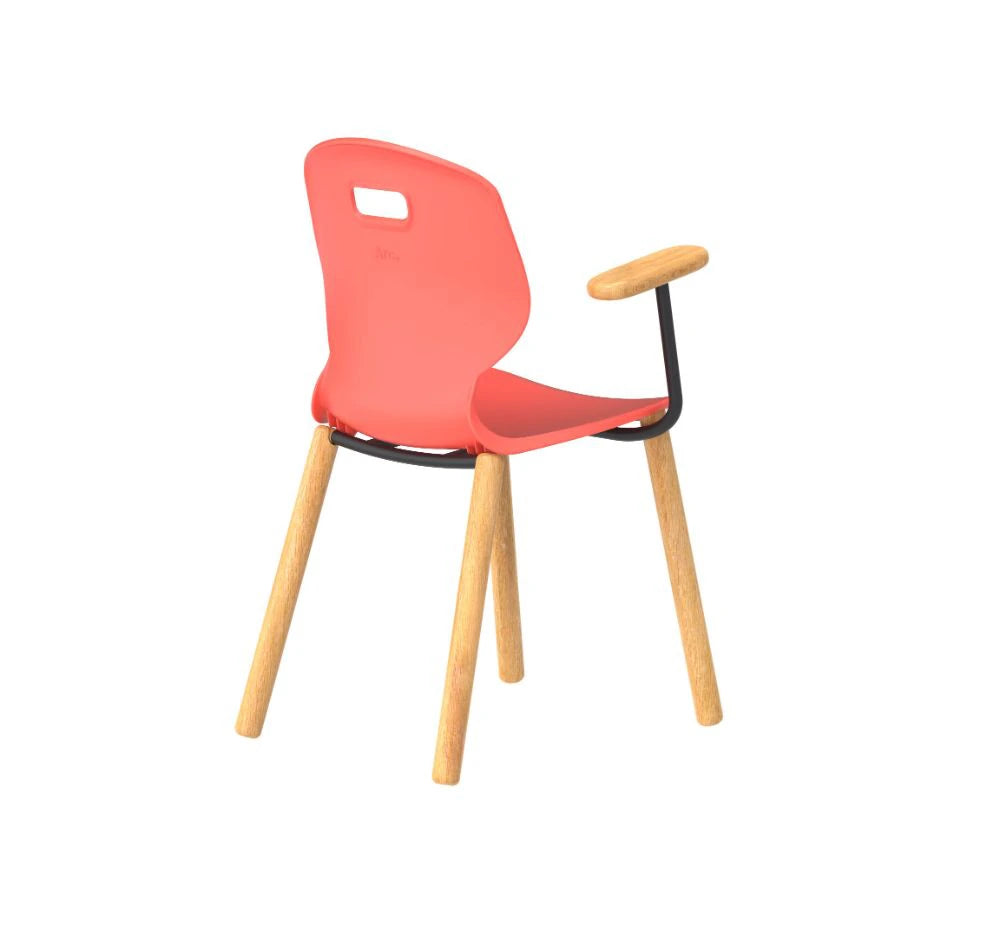 Titan Arc Wooden Four Leg Frame with Arms TA15_6C 5