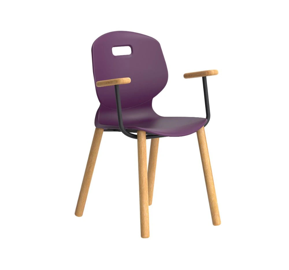 Titan Arc Wooden Four Leg Frame with Arms TA15_6G 1