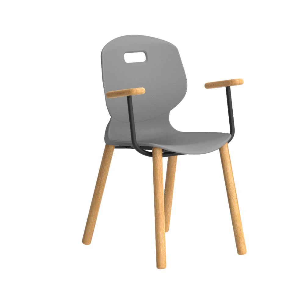 Titan Arc Wooden Four Leg Frame with Arms TA15_6GR 1