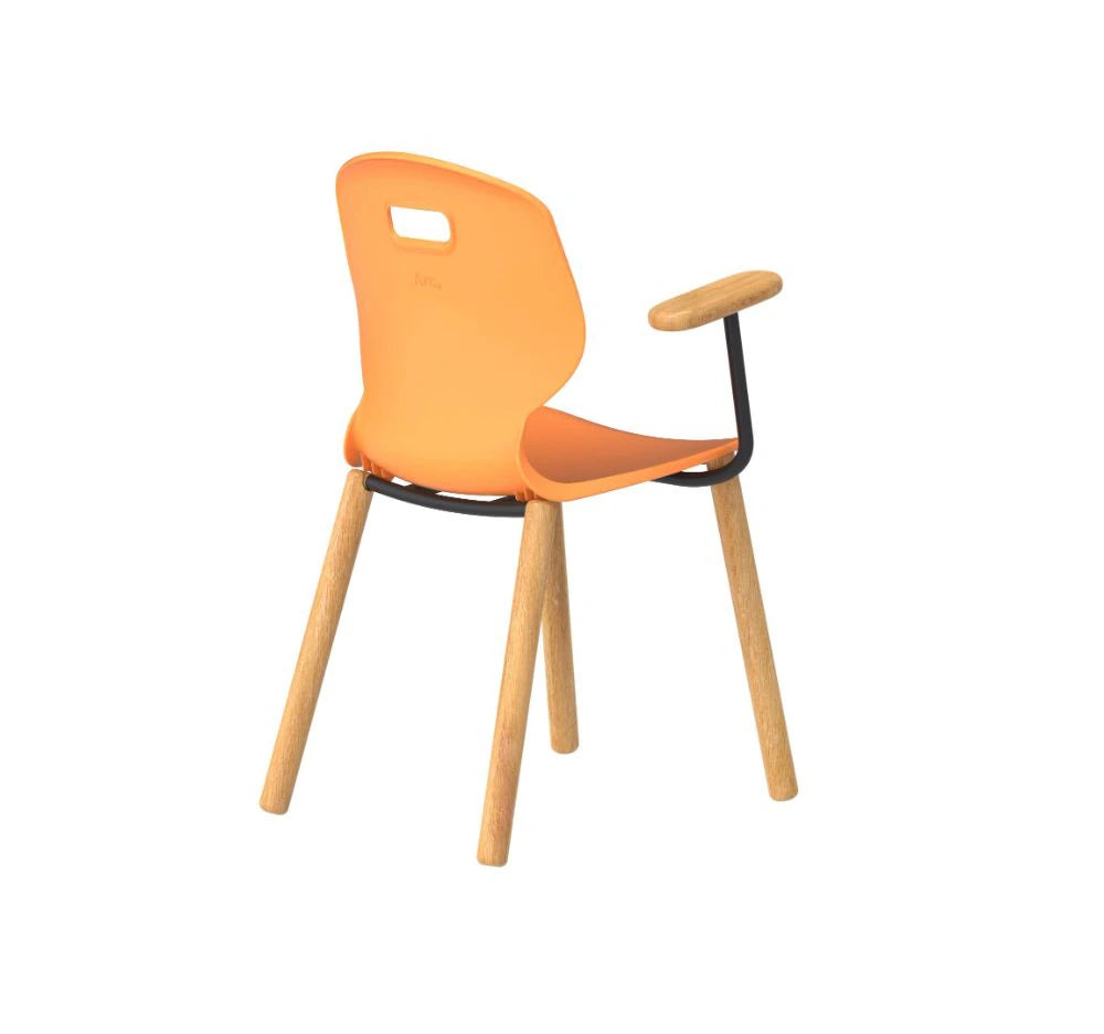 Titan Arc Wooden Four Leg Frame with Arms TA15_6M 5