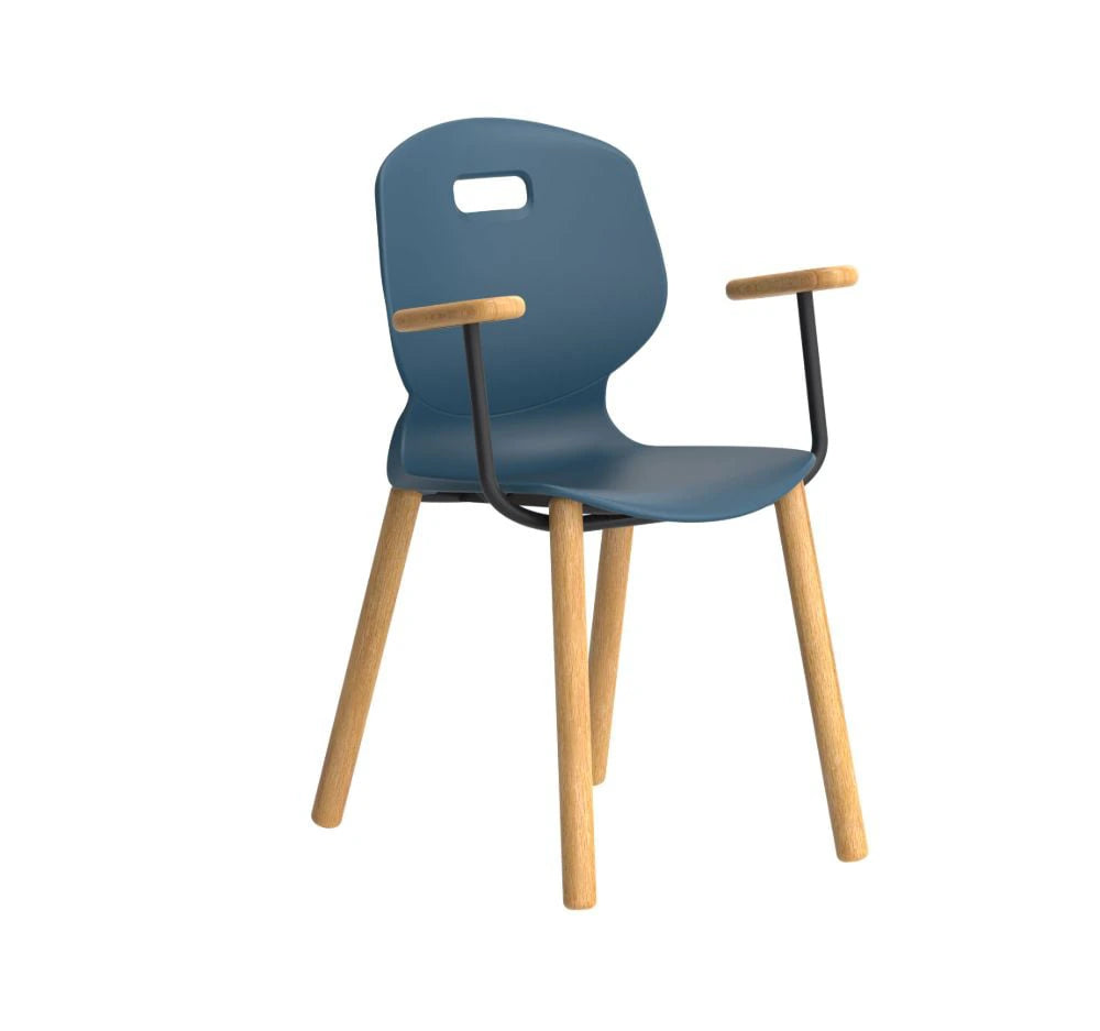 Titan Arc Wooden Four Leg Frame with Arms TA15_6SB 1