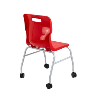 Titan Move 4 Leg Chair with Castors T301-R 5