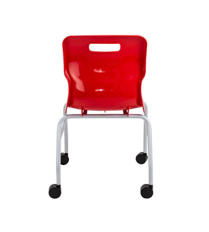 Titan Move 4 Leg Chair with Castors T301-R 6