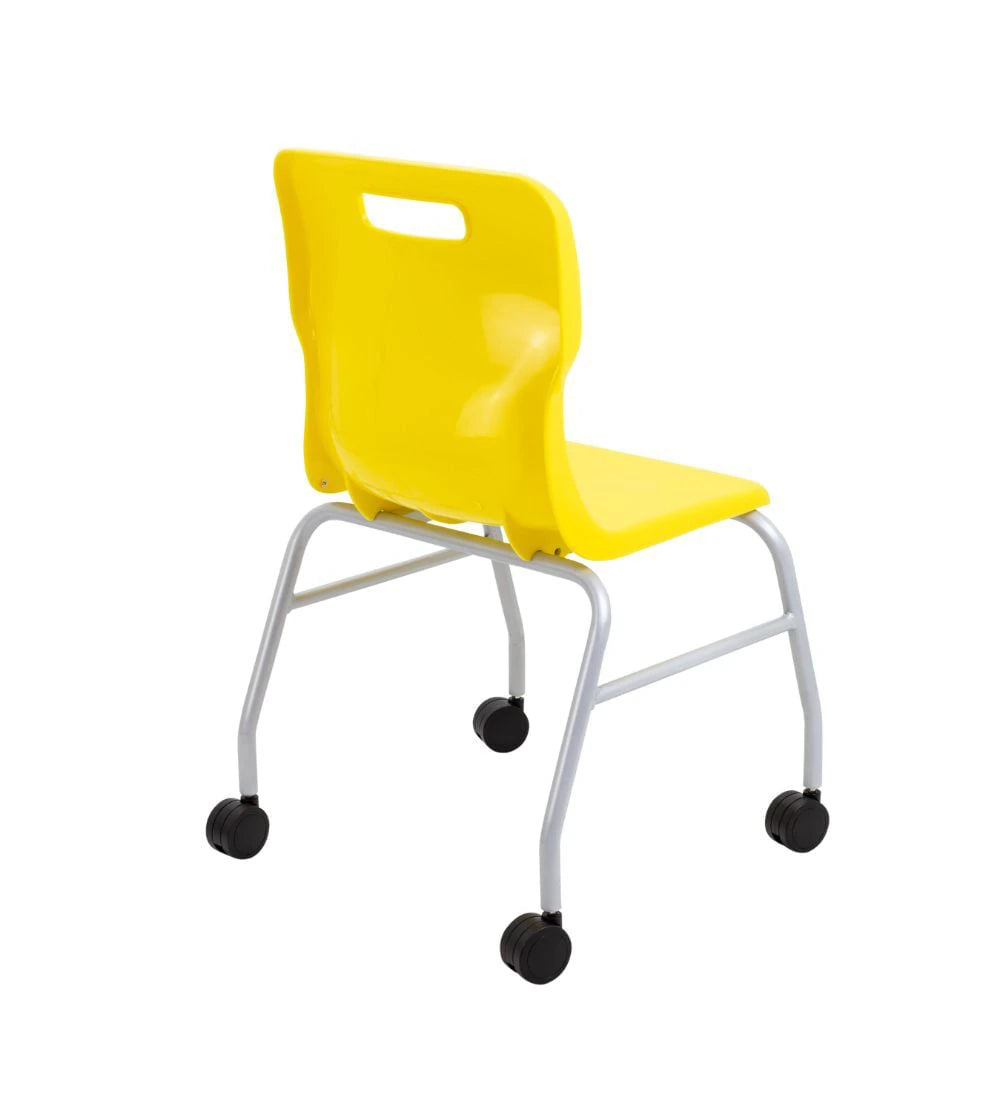 Titan Move 4 Leg Chair with Castors T301-Y 5