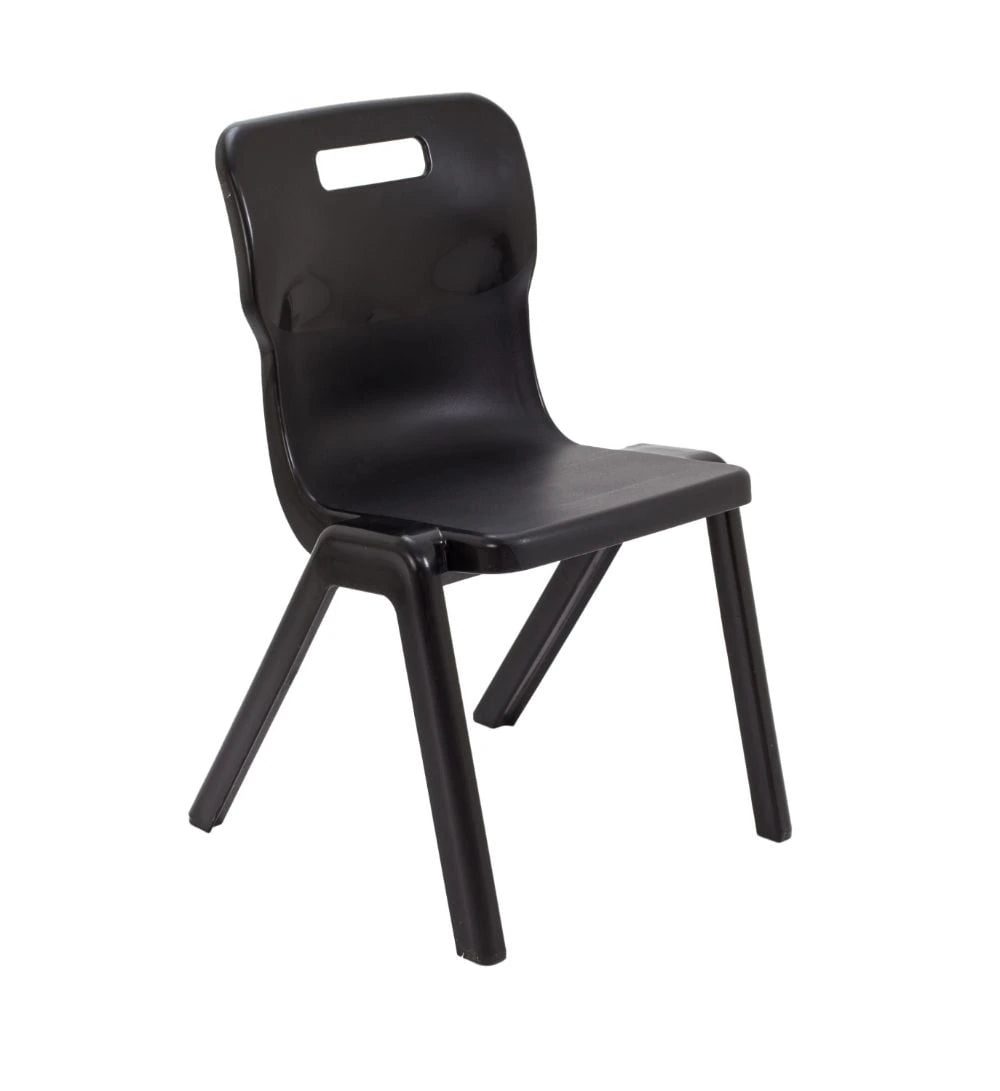 Titan One Piece Chair T5-BK 1