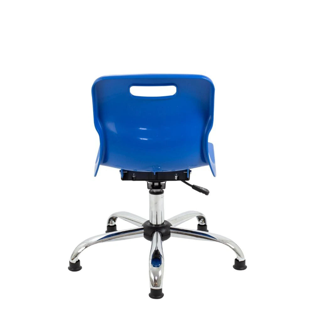 Titan Swivel Junior Chair with Chrome Base and Glides T30-BG 6