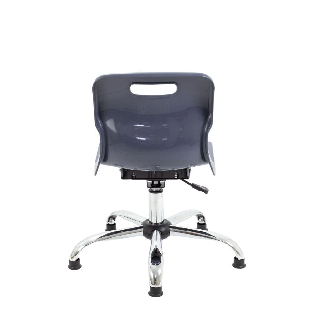 Titan Swivel Junior Chair with Chrome Base and Glides T30-CG 6