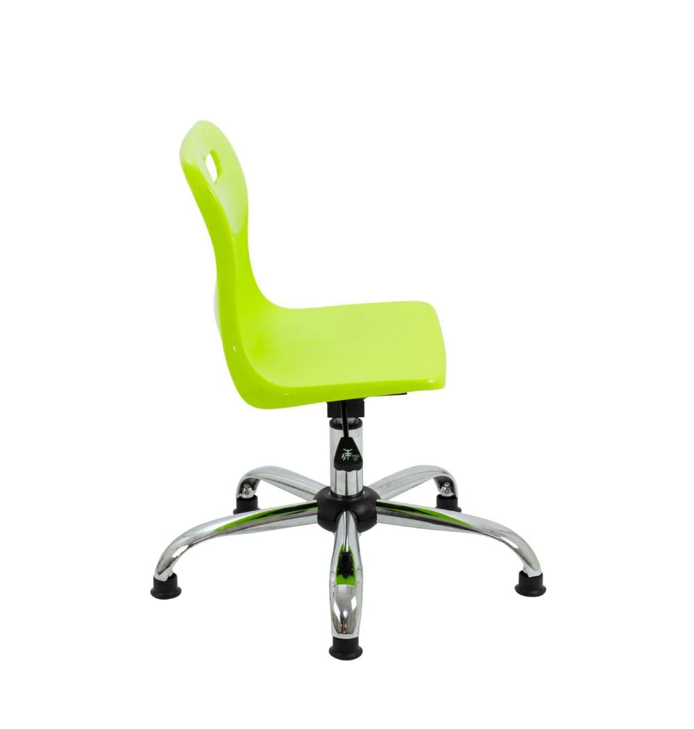 Titan Swivel Junior Chair with Chrome Base and Glides T30-LG 4
