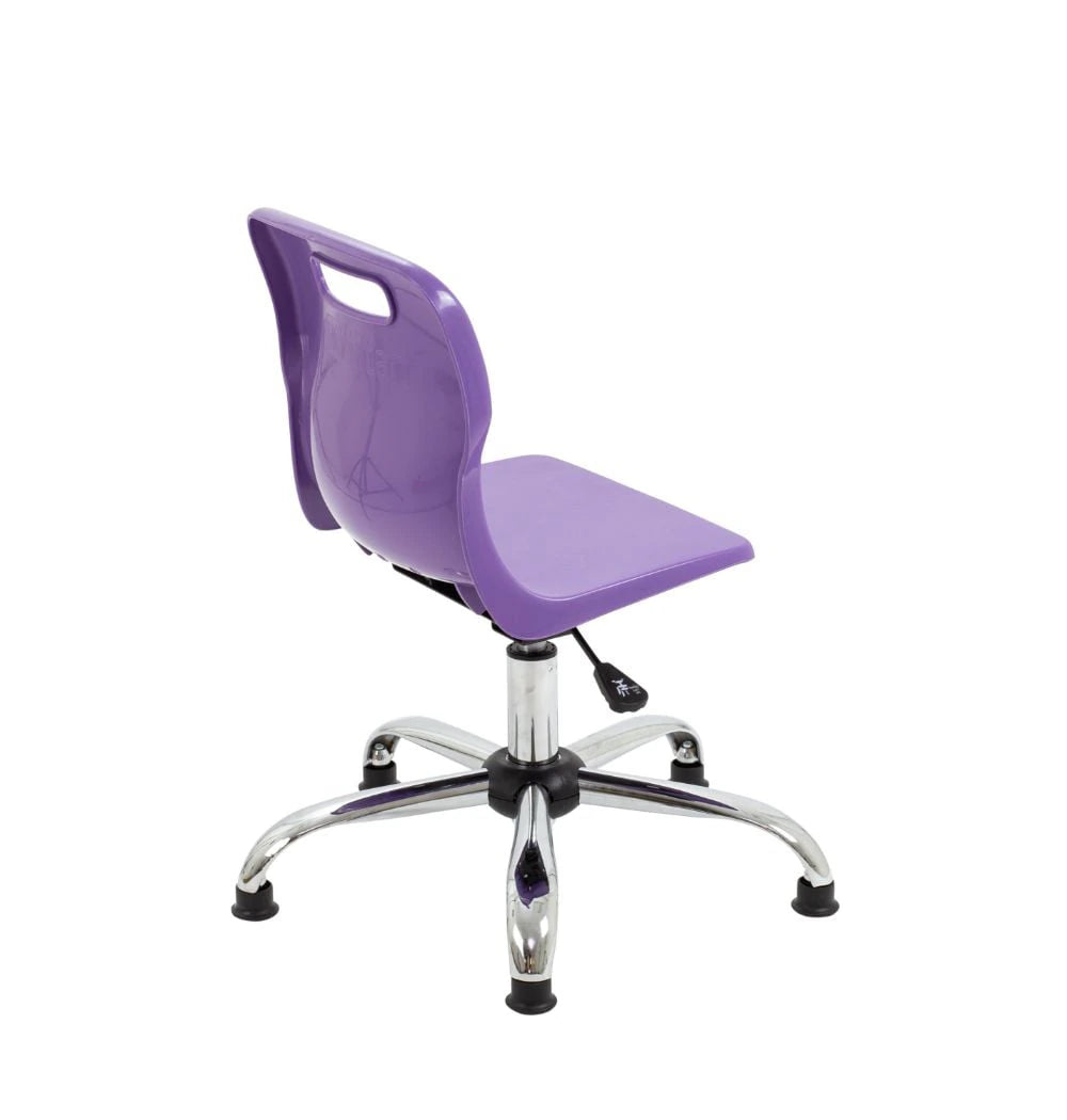 Titan Swivel Junior Chair with Chrome Base and Glides T30-PG 5