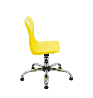 Titan Swivel Junior Chair with Chrome Base and Glides T30-YG 4