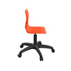 Titan Swivel Junior Chair with Plastic Base and Castors T30-O-BK 4