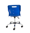 Titan Swivel Senior Chair with Chrome Base and Castors T35-B 6