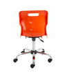 Titan Swivel Senior Chair with Chrome Base and Castors T35-O 6