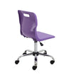 Titan Swivel Senior Chair with Chrome Base and Castors T35-P 5