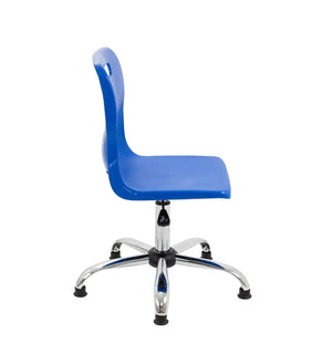 Titan Swivel Senior Chair with Chrome Base and Glides T35-BG 4