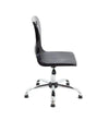 Titan Swivel Senior Chair with Chrome Base and Glides T35-BKG 4