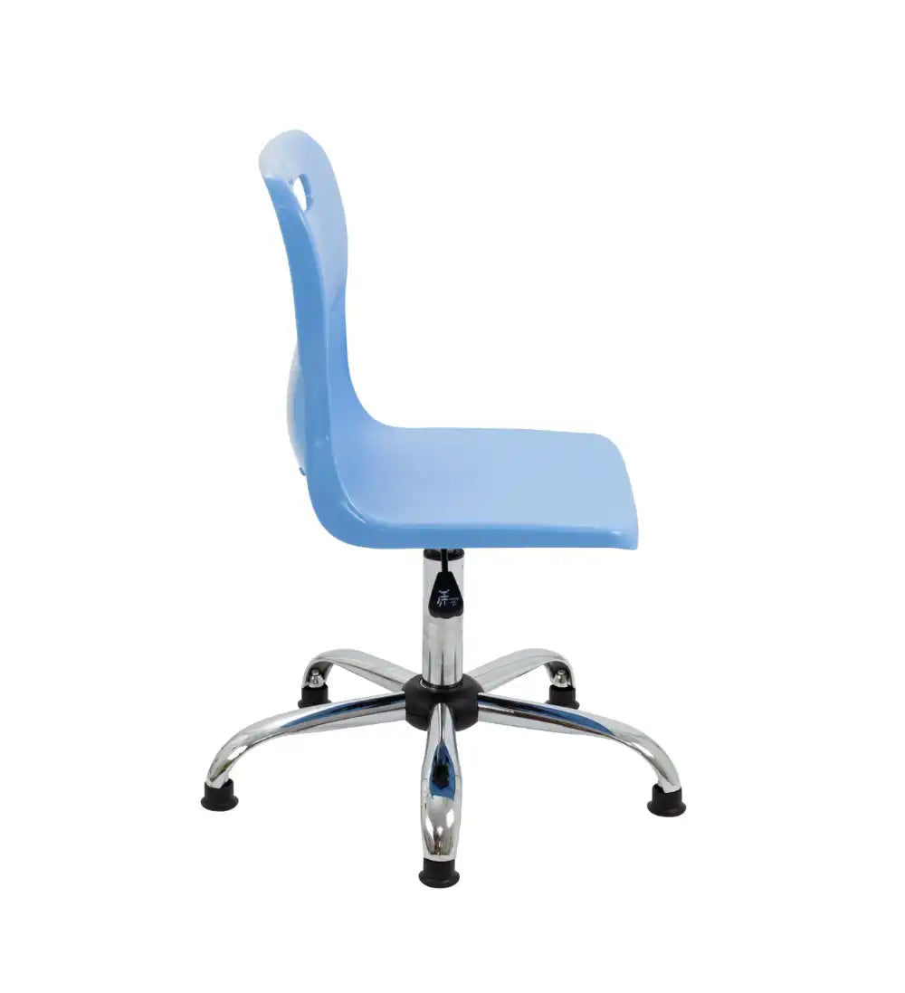 Titan Swivel Senior Chair with Chrome Base and Glides T35-CBG 4