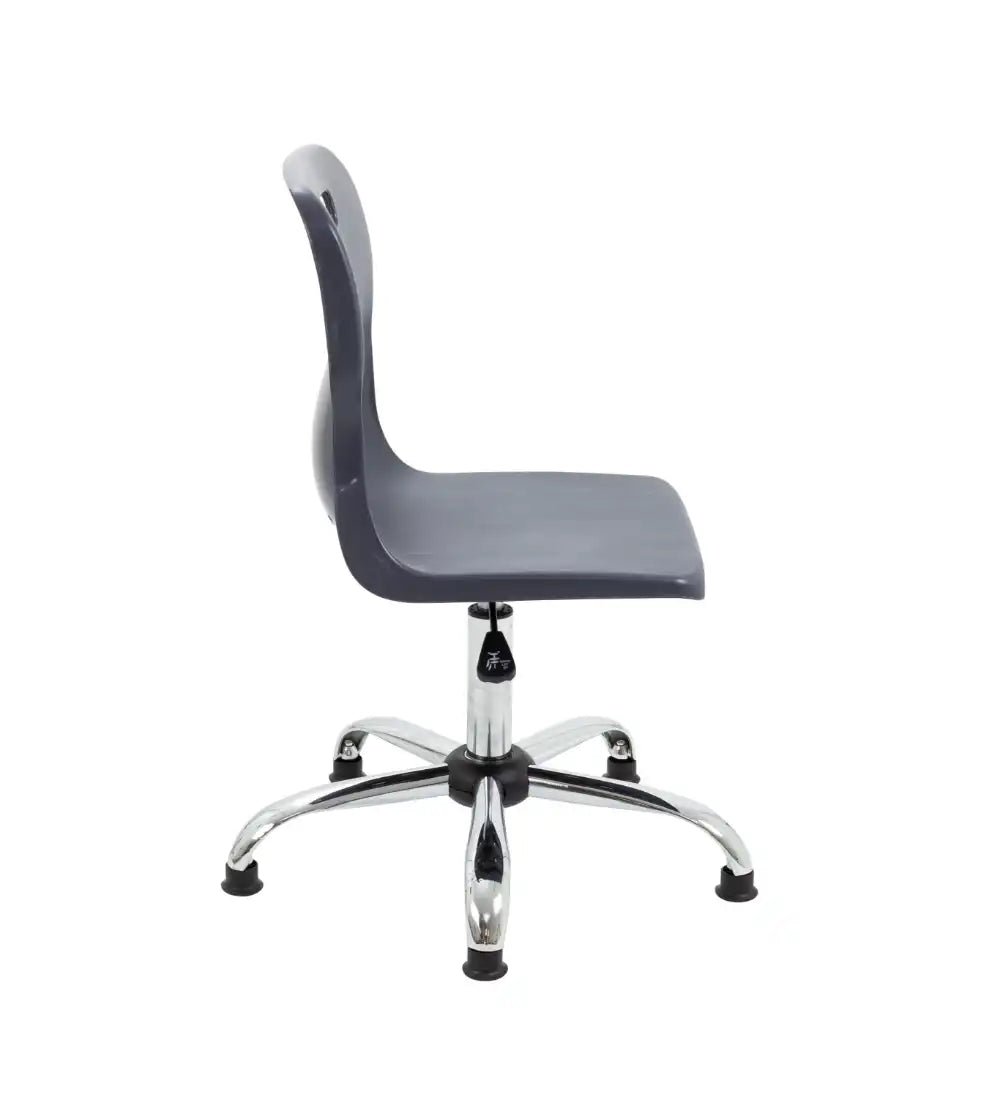 Titan Swivel Senior Chair with Chrome Base and Glides T35-CG 4
