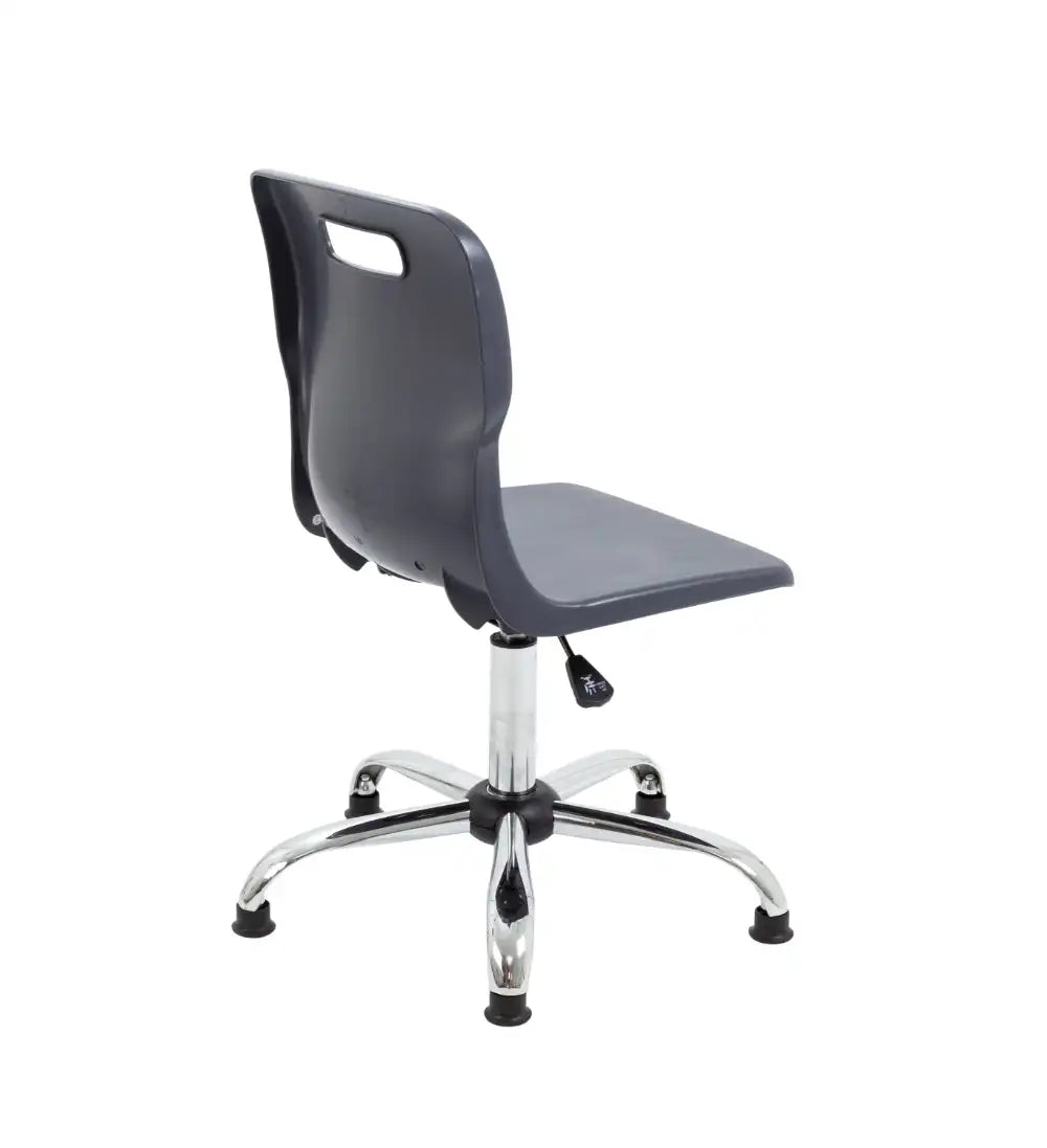 Titan Swivel Senior Chair with Chrome Base and Glides T35-CG 5