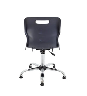 Titan Swivel Senior Chair with Chrome Base and Glides T35-CG 6