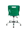 Titan Swivel Senior Chair with Chrome Base and Glides T35-GNG 6