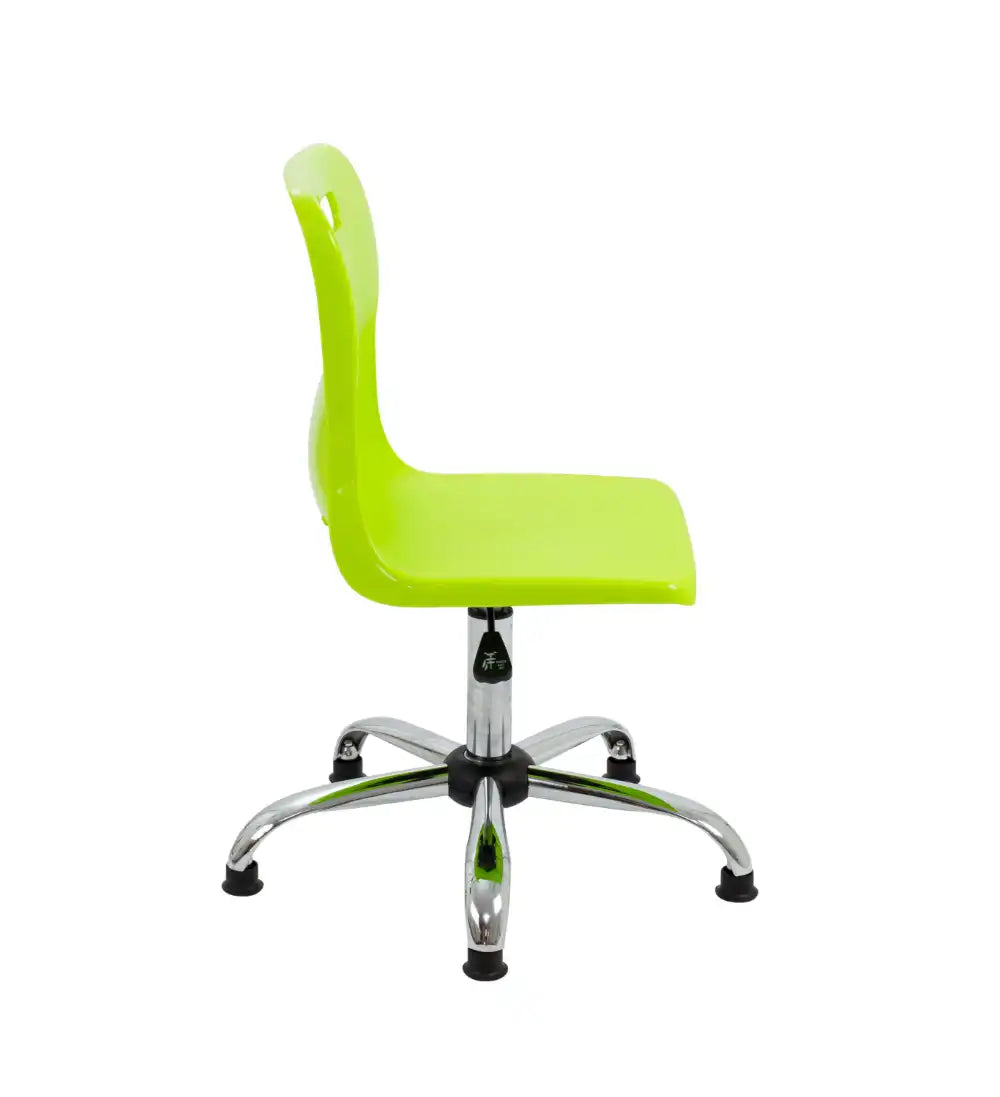 Titan Swivel Senior Chair with Chrome Base and Glides T35-LG 4