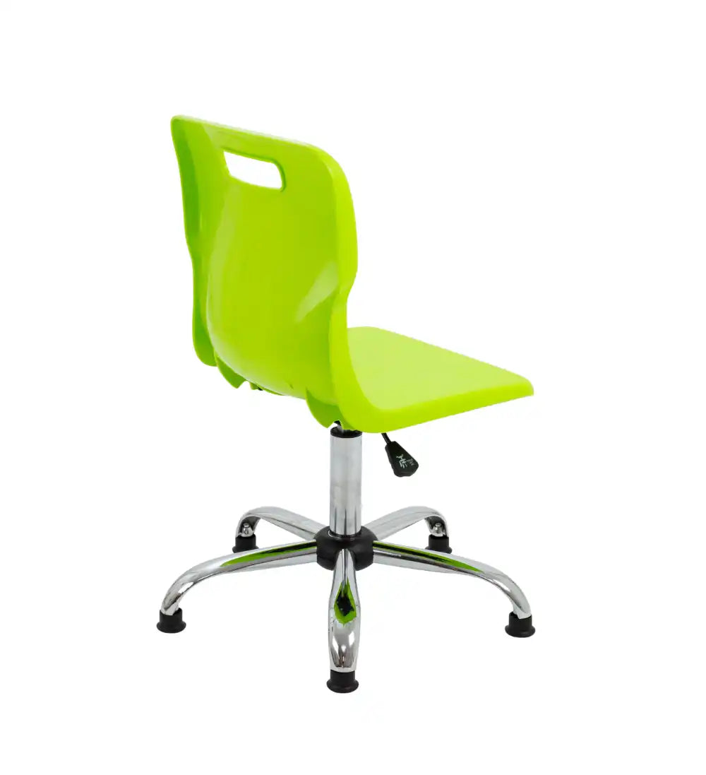 Titan Swivel Senior Chair with Chrome Base and Glides T35-LG 5
