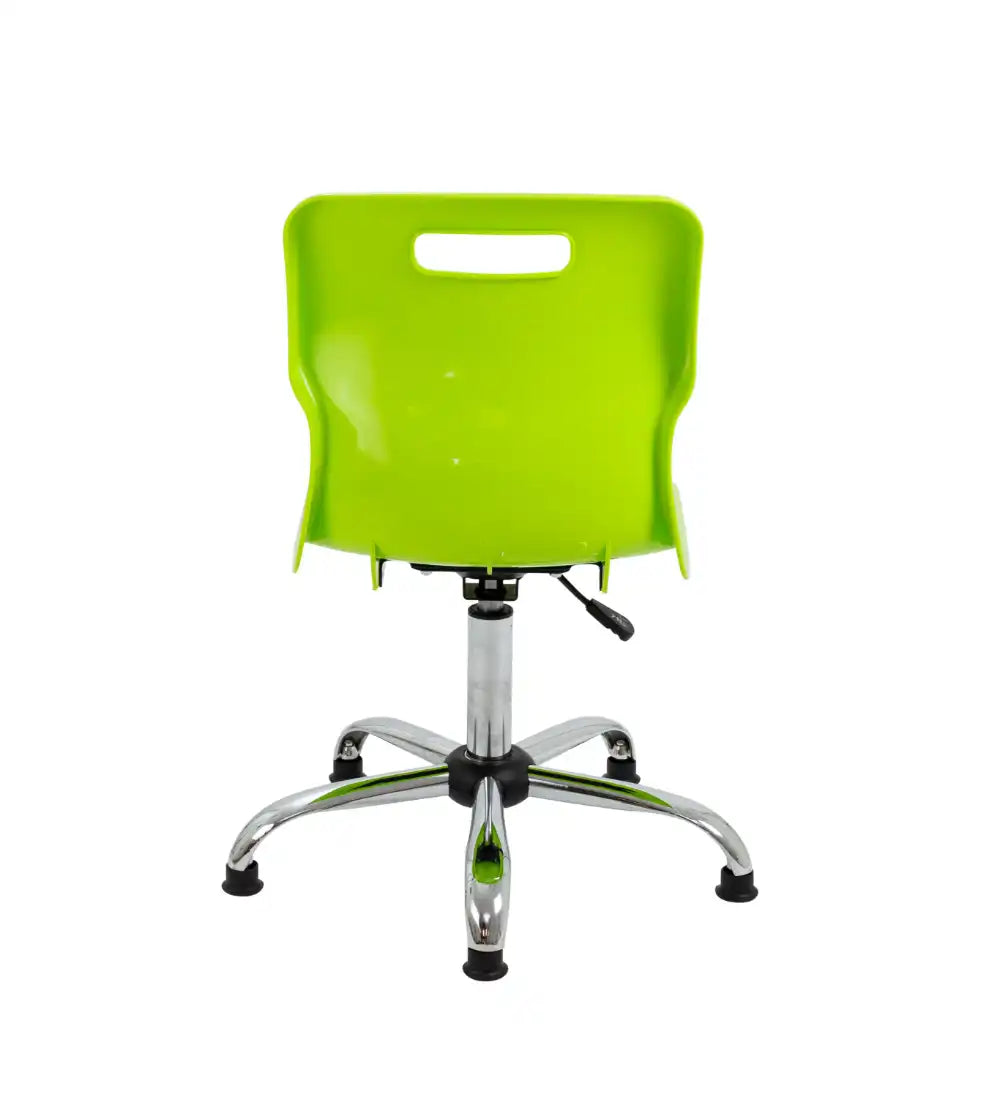 Titan Swivel Senior Chair with Chrome Base and Glides T35-LG 6