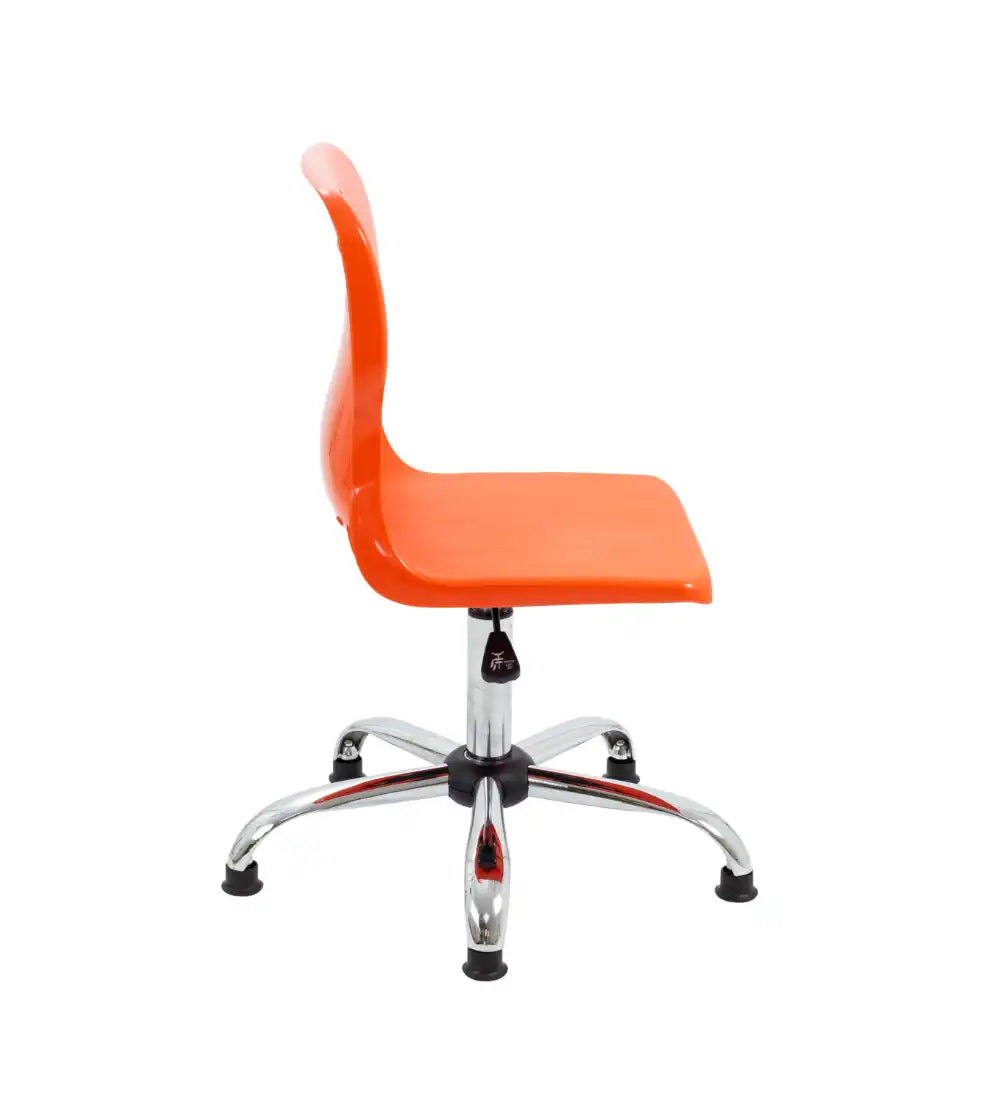 Titan Swivel Senior Chair with Chrome Base and Glides T35-OG 4
