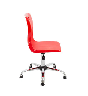 Titan Swivel Senior Chair with Chrome Base and Glides T35-RG 4