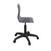 Titan Swivel Senior Chair with Plastic Base and Castors T35-C-BK 4
