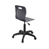 Titan Swivel Senior Chair with Plastic Base and Castors T35-C-BK 5