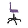 Titan Swivel Senior Chair with Plastic Base and Castors T35-P-BK 4