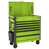 Tool Trolley 6 Drawer - Green