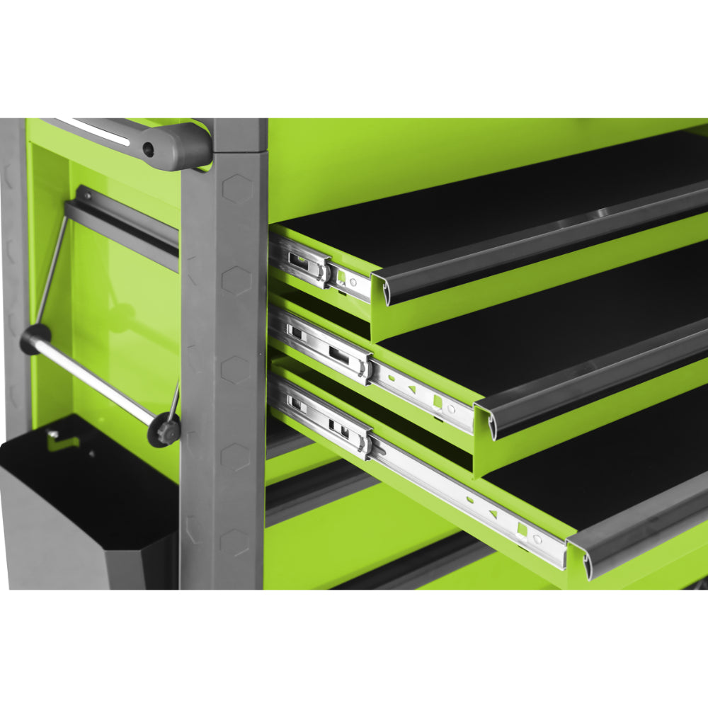Tool Trolley 6 Drawer - Green AP366HV 5