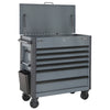 Tool Trolley 6 Drawer - Grey