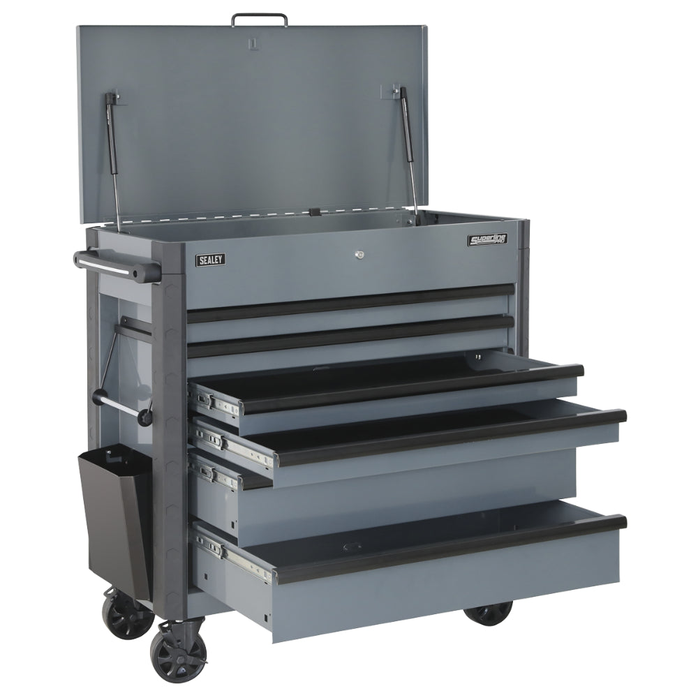 Tool Trolley 6 Drawer - Grey AP366G 3