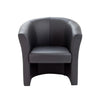 Tub Armchair Black 2