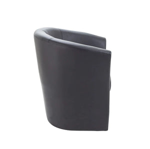 Tub Armchair Black 3