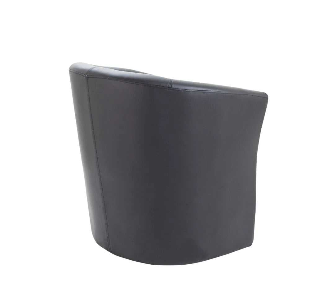 Tub Armchair Black 4