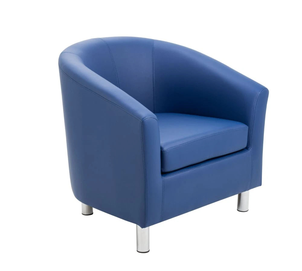 Tub Armchair with Metal Feet OF2201BML 1