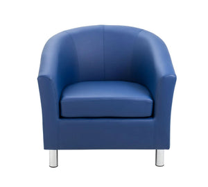 Tub Armchair with Metal Feet OF2201BML 3