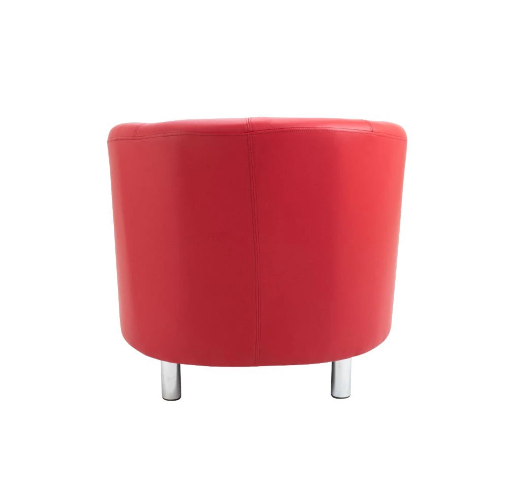 Tub Armchair with Metal Feet OF2201RDML 6