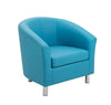 Tub Armchair with Metal Feet OF2201SBML 2