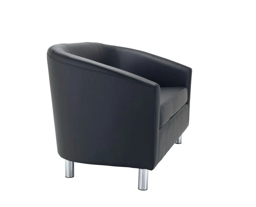 Tub Sofa with Metal Feet OF2200BKML 4