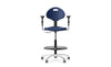 Tulip Height Adjustable Swivel Chair Stool 3