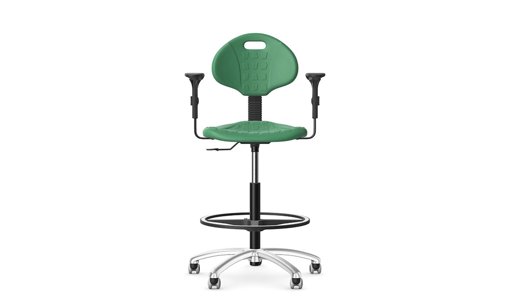 Tulip Height Adjustable Swivel Chair Stool 4