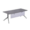 Two Drawer Executive Filing Cabinet in Anthracite file bars included 3