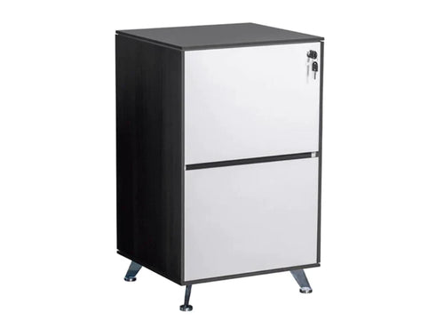 Nero 2 Drawer Executive Filing Cabinet American Black Walnut